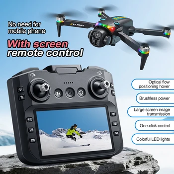 Nuovo K21 MAX Drone Professionale 4K HD Macchina Fotografica 5G di Controllo Remoto con Schermo Aerei Brushless Evitamento Ostacoli Quadcopter Giocattoli