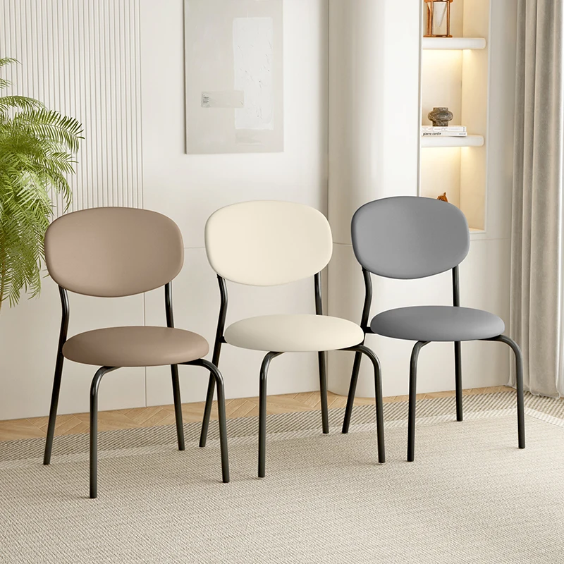 

Designer Modern Dining Chairs Salon Mobile Wedding Garden Nordic Chair Accent Balcony Sillas De Comedor Home Furniture CY50DC