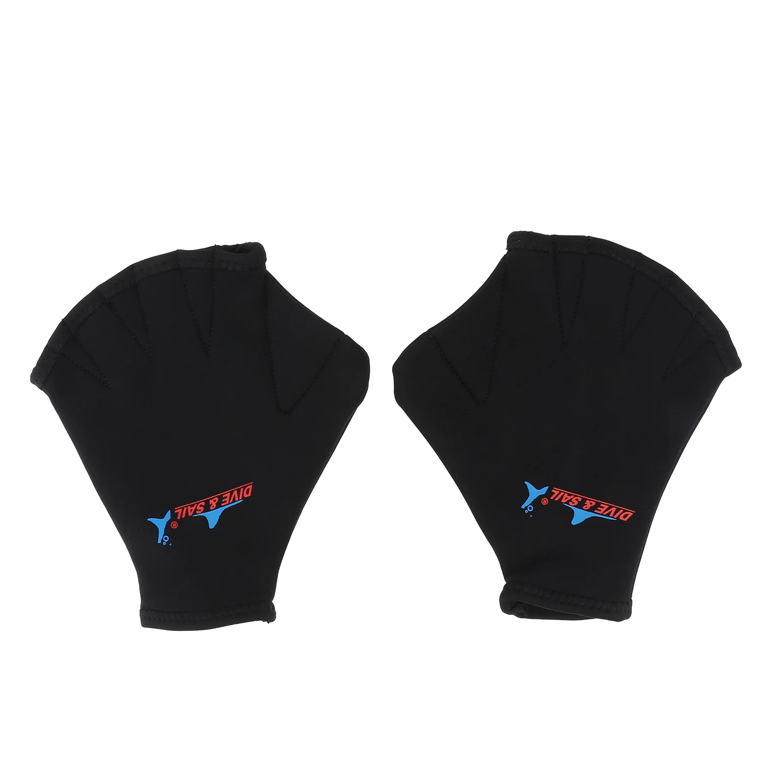 

Swimming Aquatic Webbed Black Water Training Water Resistance Fit Aquatic Training Webbed Paddles Hand Web Swim Costume