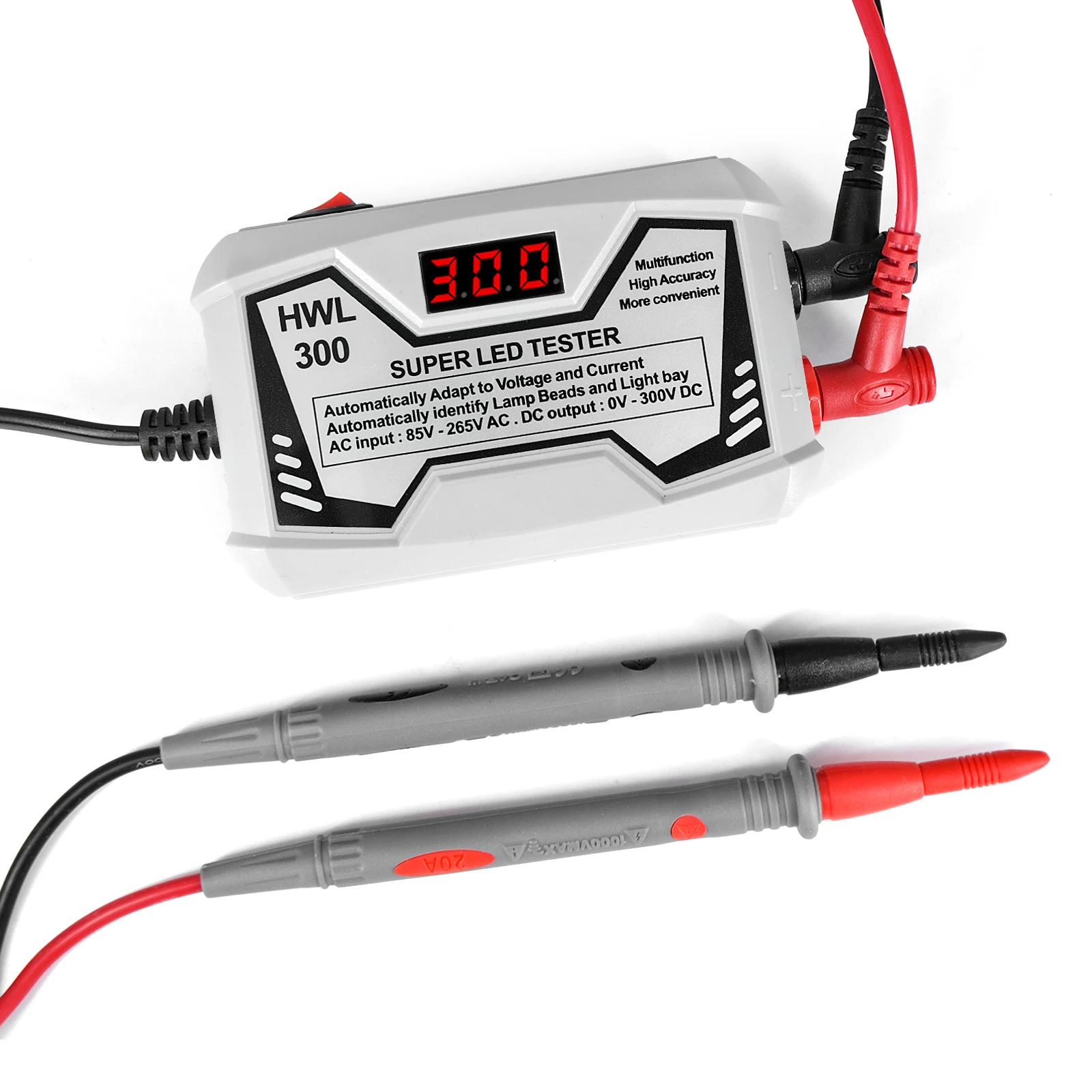 0-300V Output Led Tv Backlight Tester Multipurpose Led Strips Kralen Test Tool Ls'd Tool EU US UK AU Plug 2