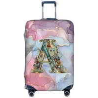 Luggage Cover Stretch Fabric Suitcase Protector Case Graphic Series Baggage Dust Case Cover Suitable 18-32 Inch Suitcase 5