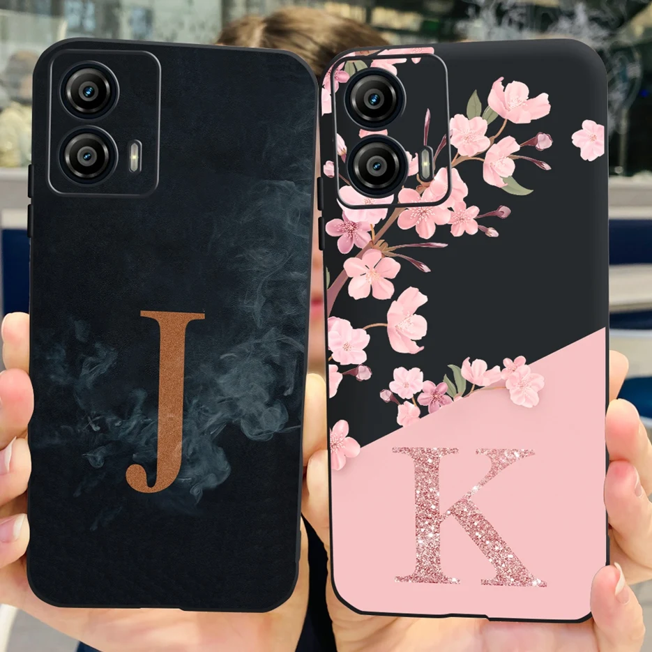 Per Motorola Moto G53 Custodia Xt2335-2 Nuove Lettere Cover Custodia Morbida In Silicone Per Motorola Moto G73 G 53 Motog53 Motog73 Paraurti