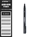 1pc Black 0.3