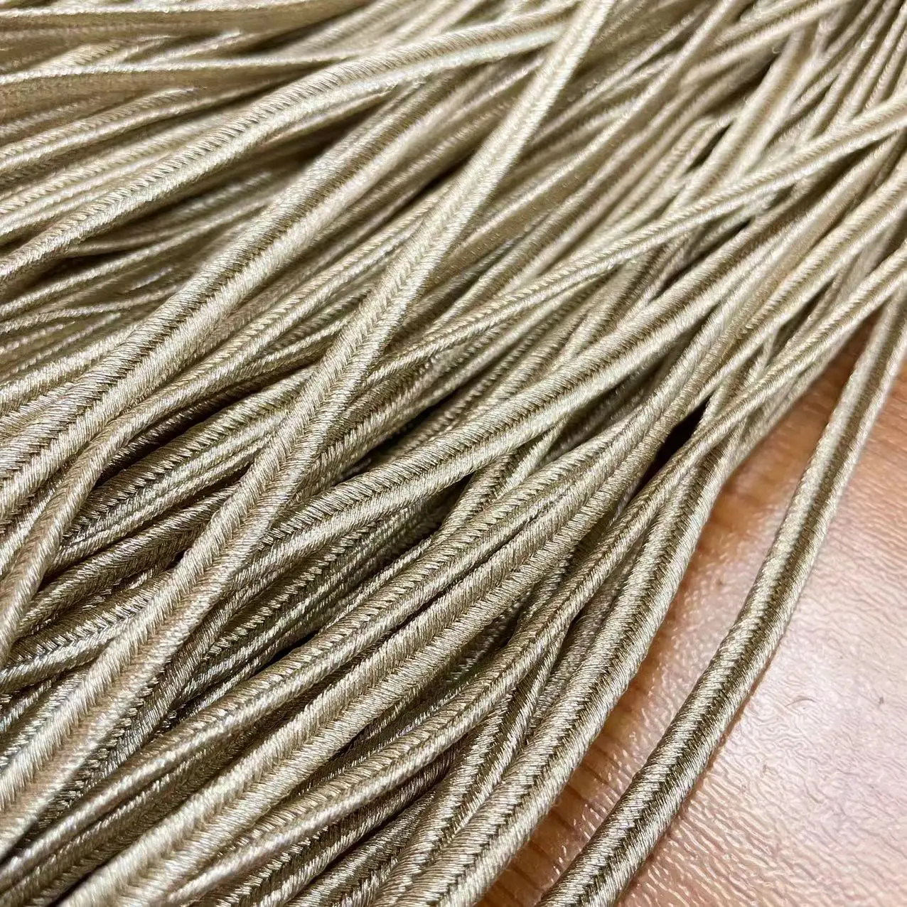 5mm/3mm Gold Silver Clothing Ribbon Snake Belly Strap
