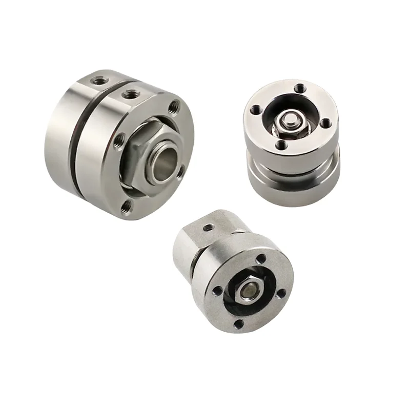 360&deg; Rotating Disc Damping Hinge-Round Cylinder Damper with Adjustable Torque Axis for Free-Stop and Customized Damping