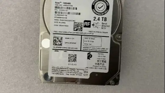 

Жесткий диск для сервера ST2400MM0159 0RWR8F 2,4 T SAS 10K 2,5 дюйма