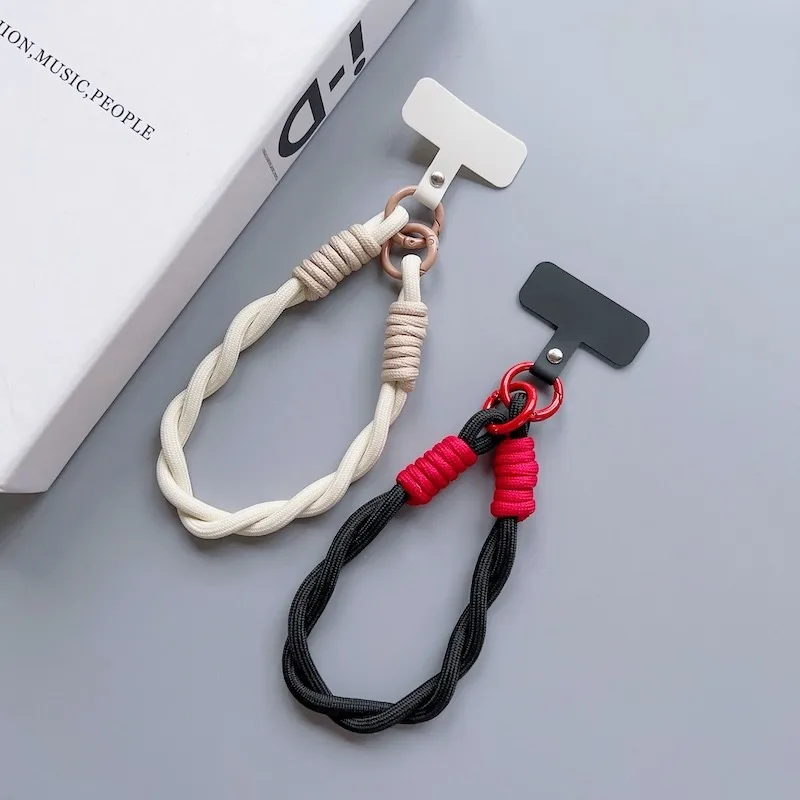 Phone wrist strap Anti-lost Lanyard Hand Chain Phone Wrist Straps Hanging Rope Candy Colors Phone Chain Cellphone Strap