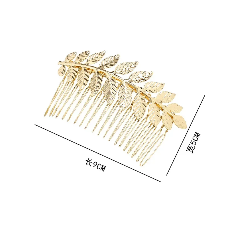 Capelli francesi pettine laterale Clip denti dritti ragazze forcine frangia pettine laterale velo da sposa pettine accessori per capelli copricapo - immagine 5