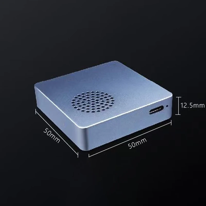 PC 노트북 컴퓨터용 미니 2230 M.2 SSD 인클로저 NVMe 케이스, 10Gbps M.2 to USB C타입 CNC 알루미늄 2230 박스, 내장형 냉각 선풍기 ssd인클로저 2230 인클로저 2230