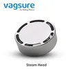 Round Steam Generator Head Steam Nozzle Head With Aroma Oil Pocket G1/2" G3/4" Stainless Steel Polished Diameter 7cm 1