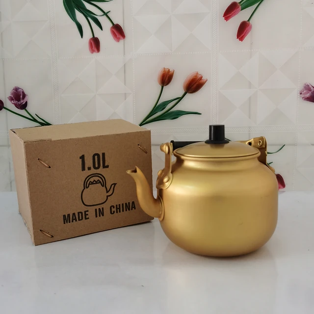 Special offer wholesale stainless steel pot exquisite small kettle teapot  hot milk pot pot Yellow Wine spherical kettle pot