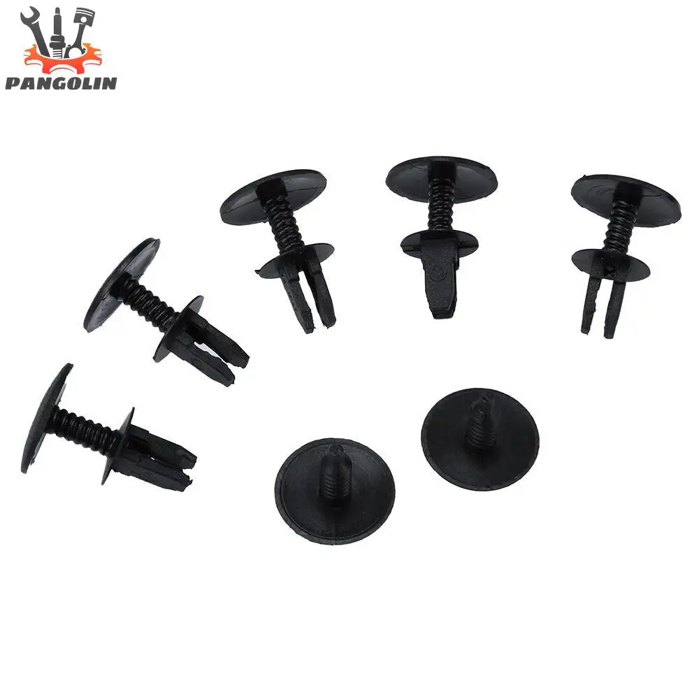 7Pcs Auto Clip Cowl Scuttle Trim Clip Water Rain Tray Pannello Deflettore Per Modelli Vw Golf Mk3 Vr6 Gti