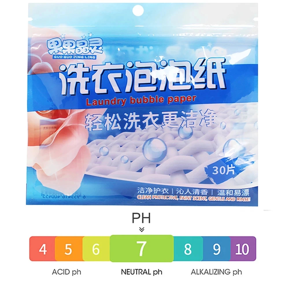 Concentrated Laundry Detergent Tablets - Powerful Cleaning