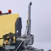 RTR 6x6 LESU RC Tractor Truck Metal Chassis 1/14 Remote Control Painted Car Sound Lights Smoking ESC Servo DIY Model THZH1604 5