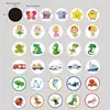 C9GB Reusable Potty Targets Color Changing Pee Targets Potty Training Stickers Toilet Targets Sticker for Kid Training Use 3