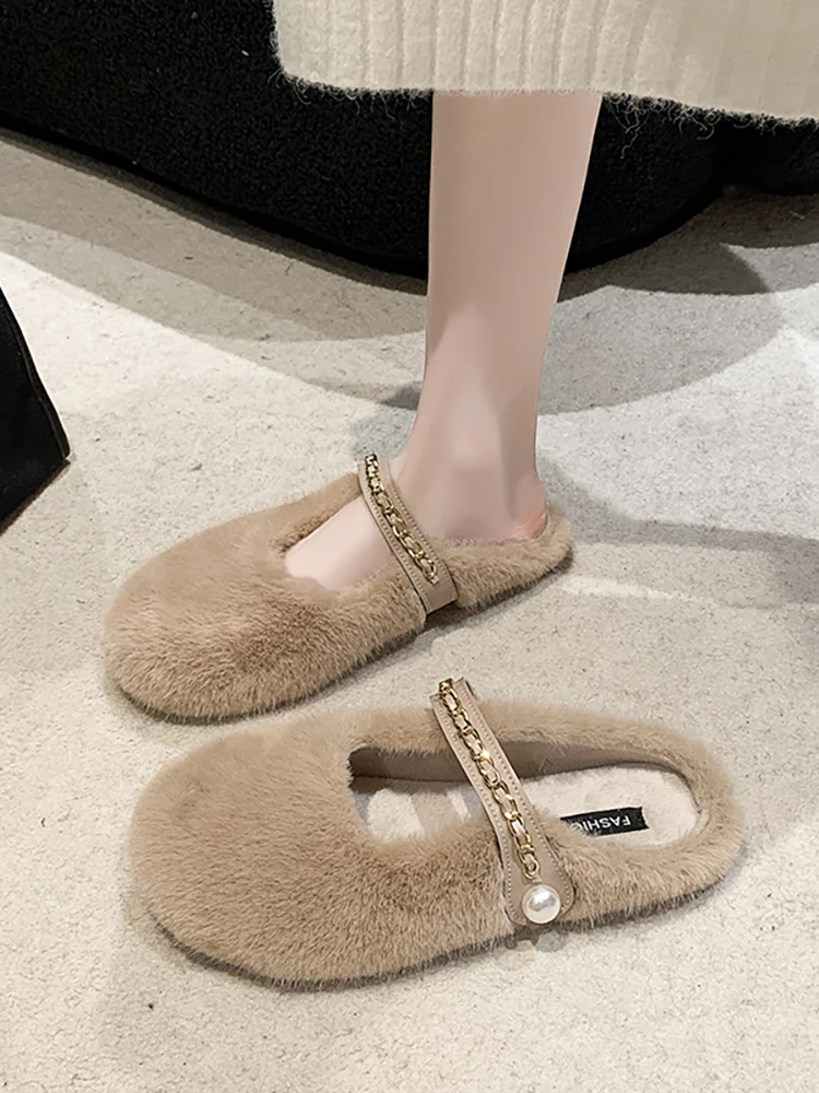 

Шлепанцы женские на плоской подошве, массажные сандалии с квадратным носком, роскошная обувь, искусственная кожа, осень 2023