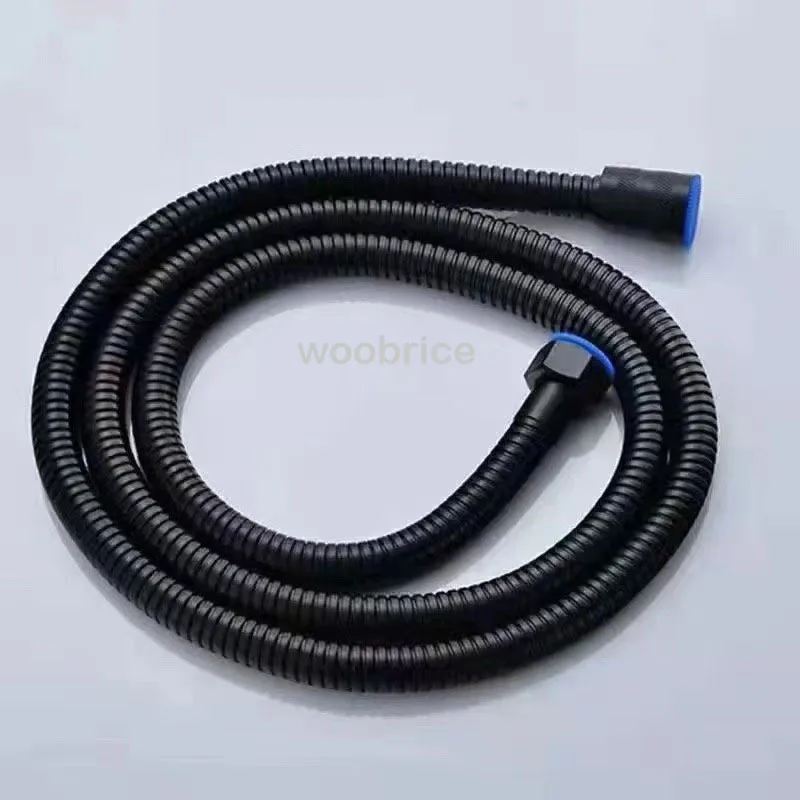 Enhanced High-Pressure Adjustable Shower Head with Hose and One-Key Stop Function