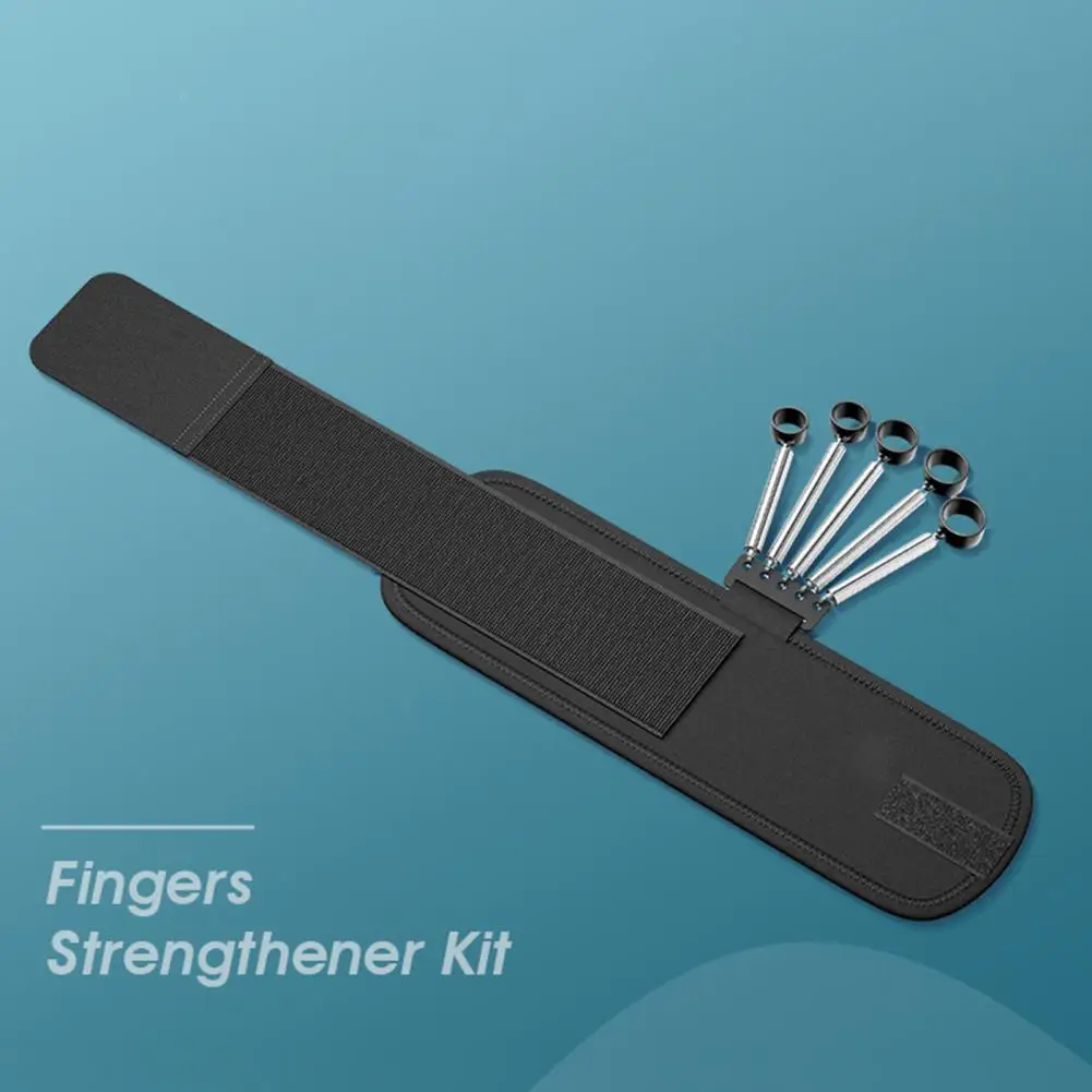 

Hand Rehabilitation Trainer Hand Grip Strength Trainer with Elastic Steel Spring Finger Cot for Hand Rehabilitation for Grip