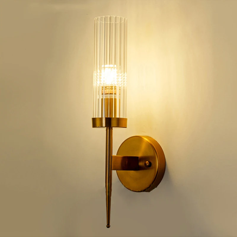 

Modern LED Crystal Wall Light Luxury Bedside Lights Wall Lamp Bedroom Living Room Decor Wall Sconce Corridor Aisle Lighting E14