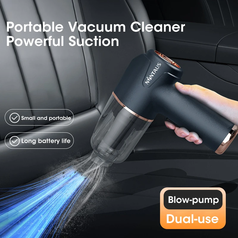 Vacuum Cleaner Cordless Handheld Car Vacuum Cleaner, 6000pa Powerful  Suction Small Car Vacuum Cleaner, Portable Vacuum Cleaner With Led Light  Home Acc