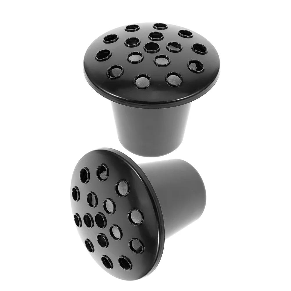2 Pcs Worship Flower Arrangement Base Cemetery Vase Inserts Grave Holder Floral Hydroponics 4