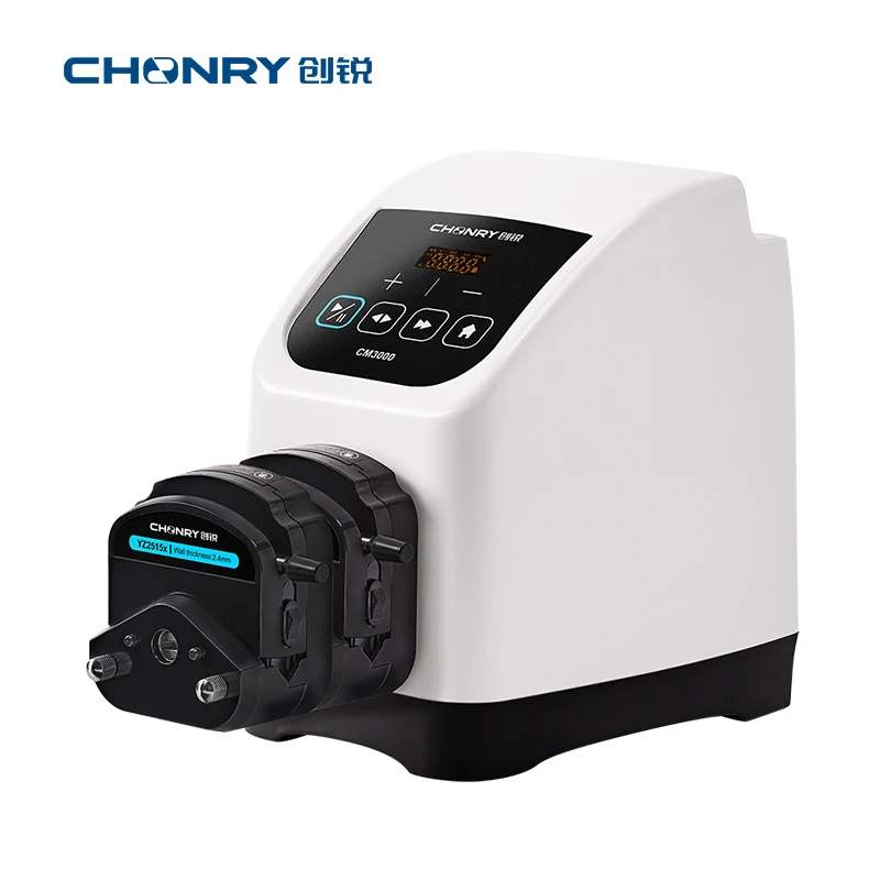 CHONRY 디지털 연동 펌프, 실험실 액체 이송 CM3000, 최대 1140mL/분