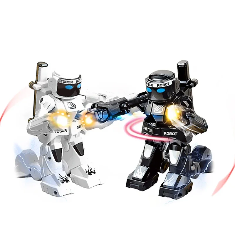 2.4G Mini RC Battle Fighting Robot Infrared Sensing Intelligent Sound Combat Remote Control Robot Gifts Toys Boys 3
