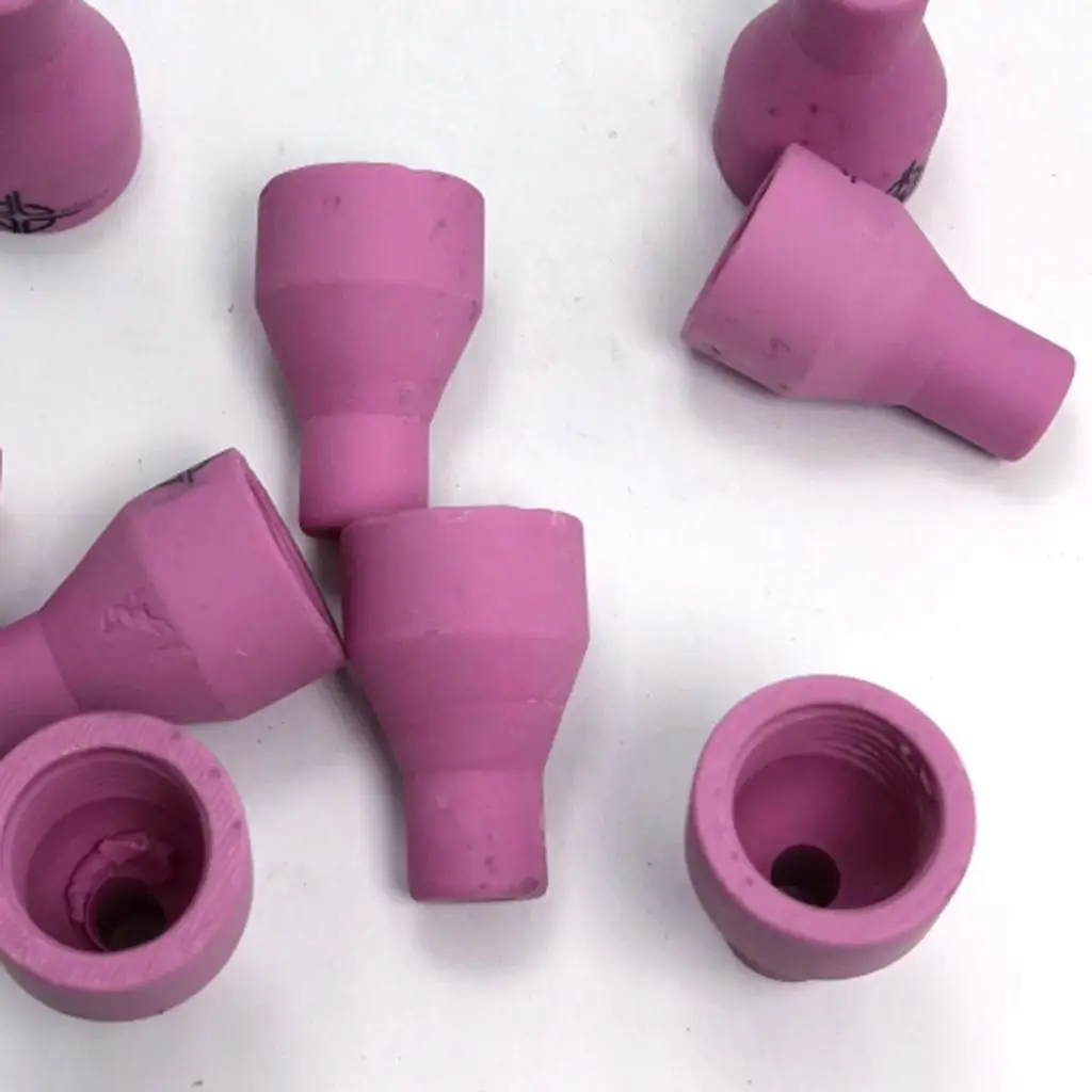TIG Welding Torch Consumables Collet Body Ceramic Nozzle Pink torch consumables