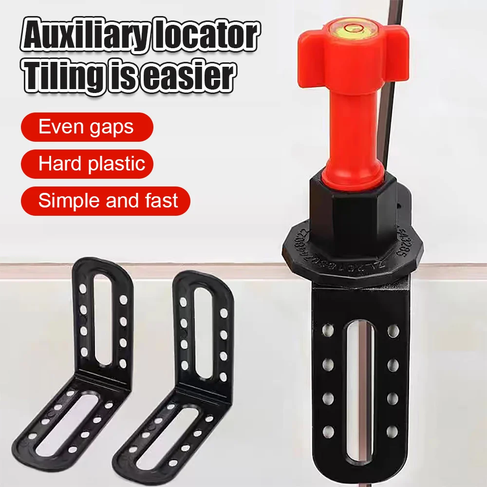 25/50Pcs Tile Leveling System Angle Leveling Can Be Used with Tile Gasket for Positioning The Seam Construction Tool tile spacers tile leveling clips tile leveling tools