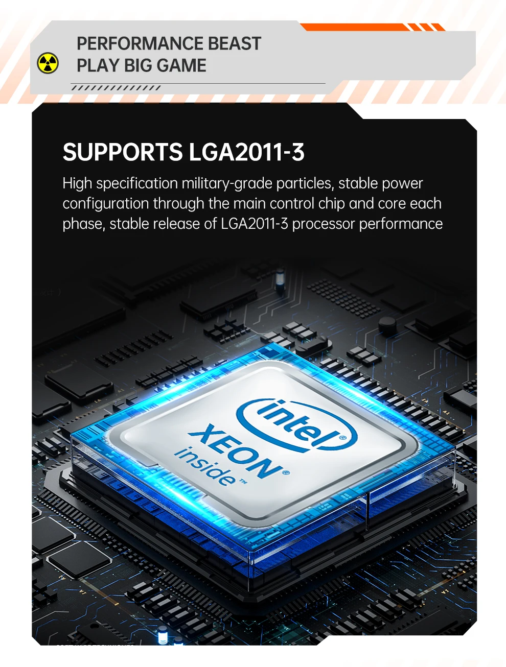 Description Picture 6 of itemQIYIDA X99 Motherboard set LGA2011 3 kit With Xeon E5 2670 V3 CPU Processor and DDR4 16GB RAM Memory NVME M.2 WIFI TPM 14PIN