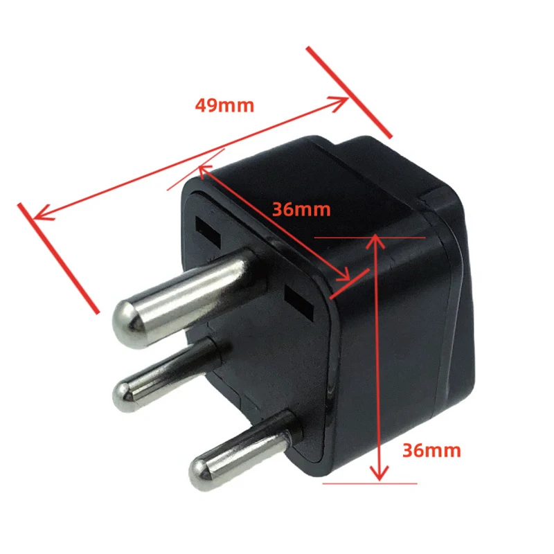 South Africa Type M 10A Power Plug Adapter