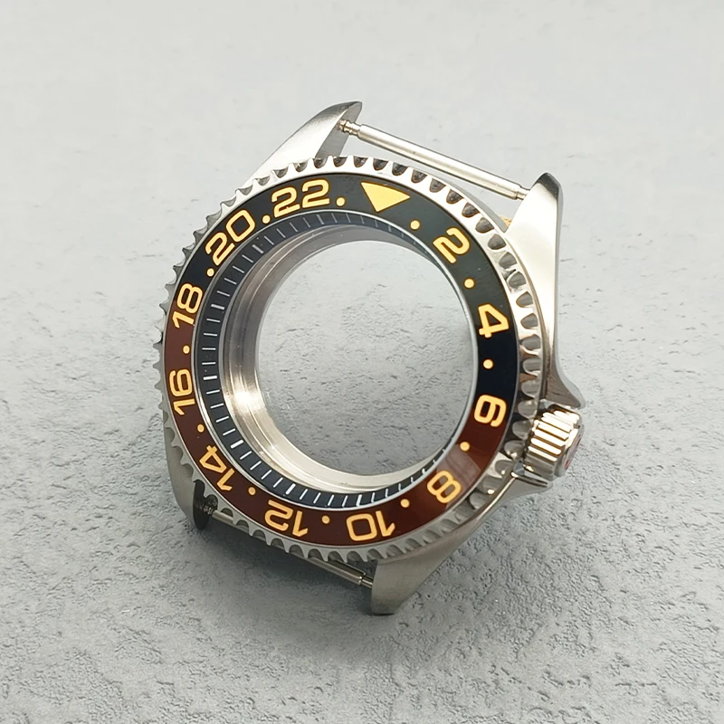 Mod NH35 SKX007 Uhrengehäuse Transparente Rückseite Passend für NH35 NH36 7S 4R Uhrwerk Kuppel Saphirglas Mode Lünette Einsatz Herrengehäuse – Detail 8
