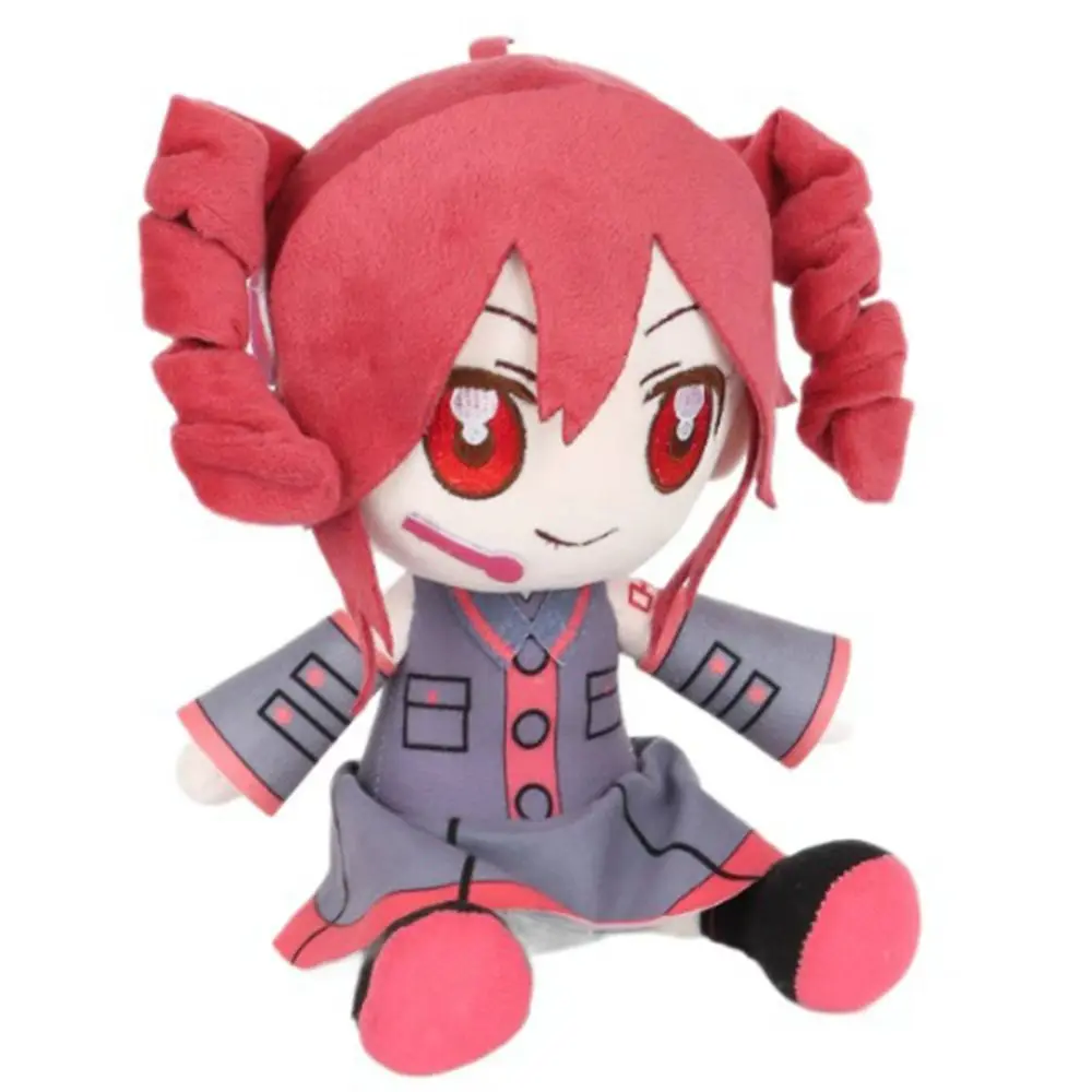 New Hot Kasane Teto Plush Toy Soft Doll Stuffed Plushies Figure Anime Cosplay Cartoon Birthday Present Christmas Gift for Fans