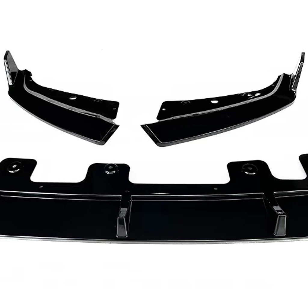 BMW X1 U11 IX1 M 스포츠 2023 2024용 자동차 프론트 범퍼 립 스포일러 디퓨저 스플리터 바디킷 에이프런 커버 가드 트림