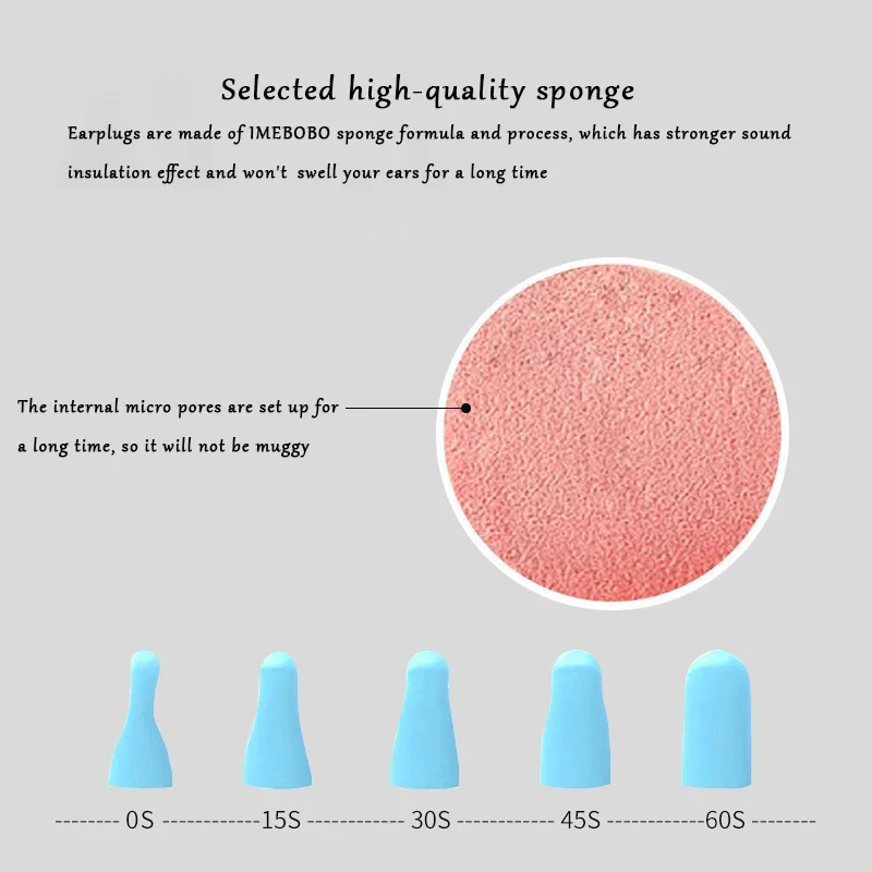 Soundproof Soft Sleep Earplugs – Premium Noise-Reducing Comfort for Restful Nights