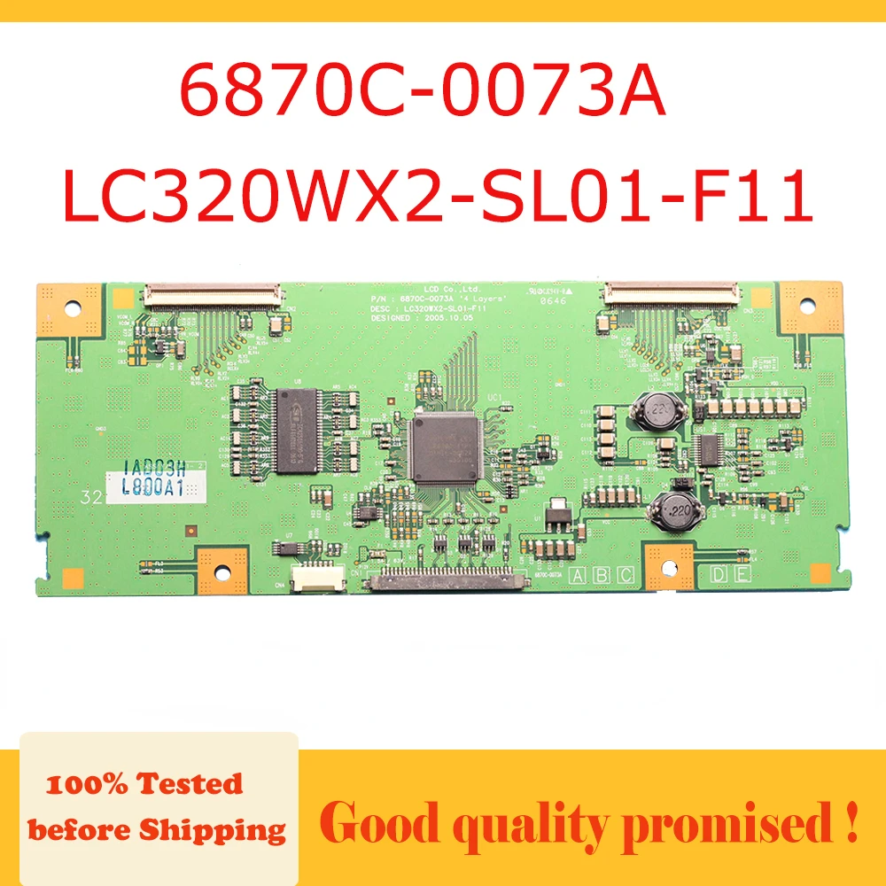 

6870C-0073A '4-слойный TCON LC320WX2-SL01-F11 для TV LCD Co Ltd. T-Con Board Model 6870C LC320WX2 SL01 F11 6870C 0073A T CON