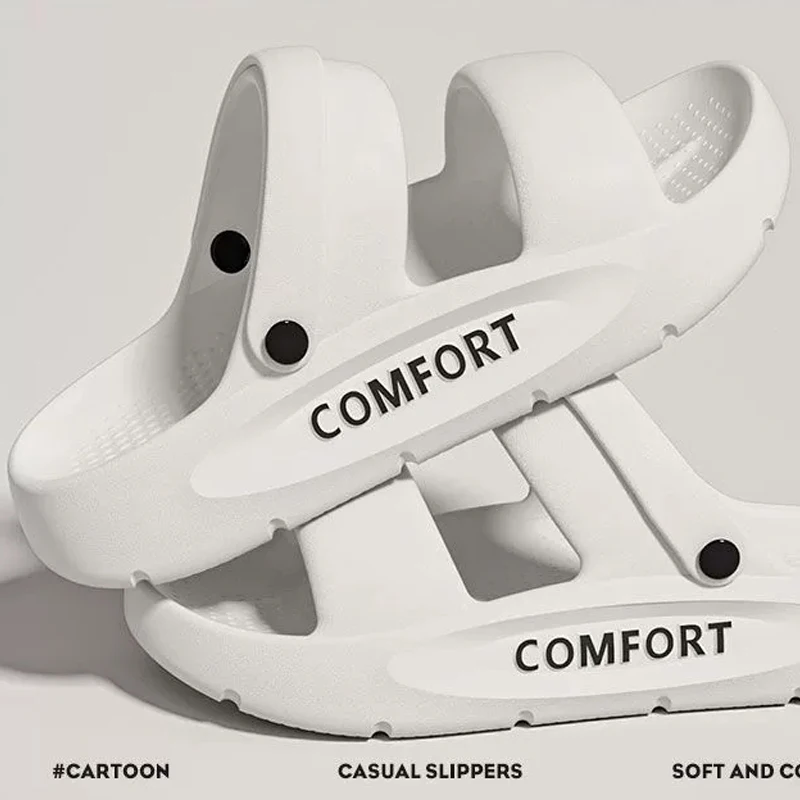 EVA Wear Resistant Thick Soled Non Slip Slippers