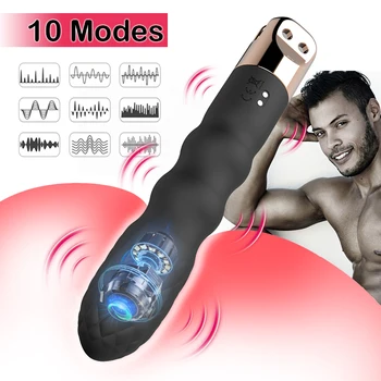Anal whip Vibrators Multifunction Butt Plug Anal Plug Powerful Motor Unisex Sex Toys For Women Men Product Magnetic charging 2