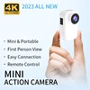 GO3 HD 2K Thumb Action Camera Anti-shake Video Driving Recorder Riding Pocket Body Camera with Magnetic Back Clip Sports Cam 3