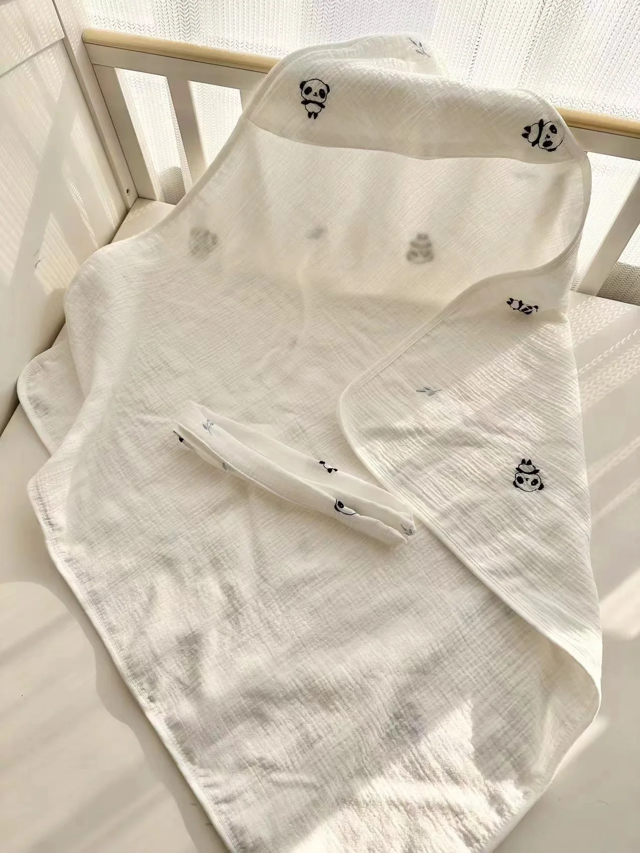Summer Baby Blanket For Boy Girl Newborn 4 layers Muslin Soft Envelope Cocoon Baby Swaddle Blankets Infant Wrap Sleeping Bags