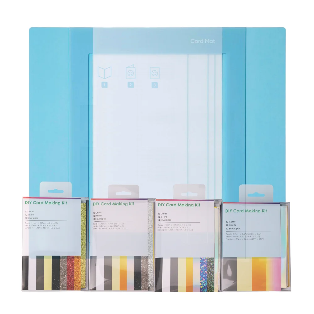 Card Mat with Insert Card Packs 4.7 in x 6.6 in for Cricut Xtra Joy