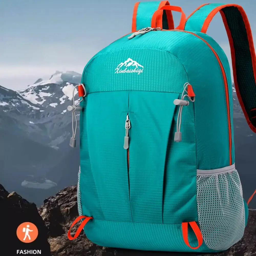 Multifunktionaler 25L Wanderrucksack Ultraleichter Faltbarer Sportrucksack Wasserdichter Nylon-Stoff Fitnesstasche für Outdoor-Aktivitäten – Detail 3