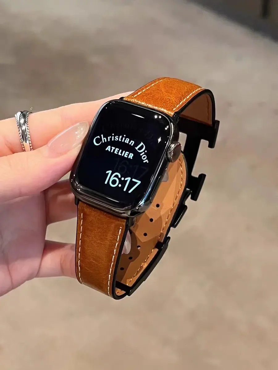 Bracelet Apple Watch Hermes Cuir