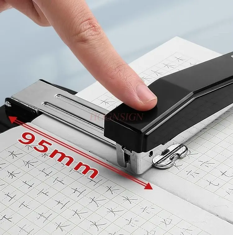 회전식 노동 절약형 스테이플러, 학생 홈 오피스 스테이플러, 다기능 두꺼운 중간 솔기 스테이플러