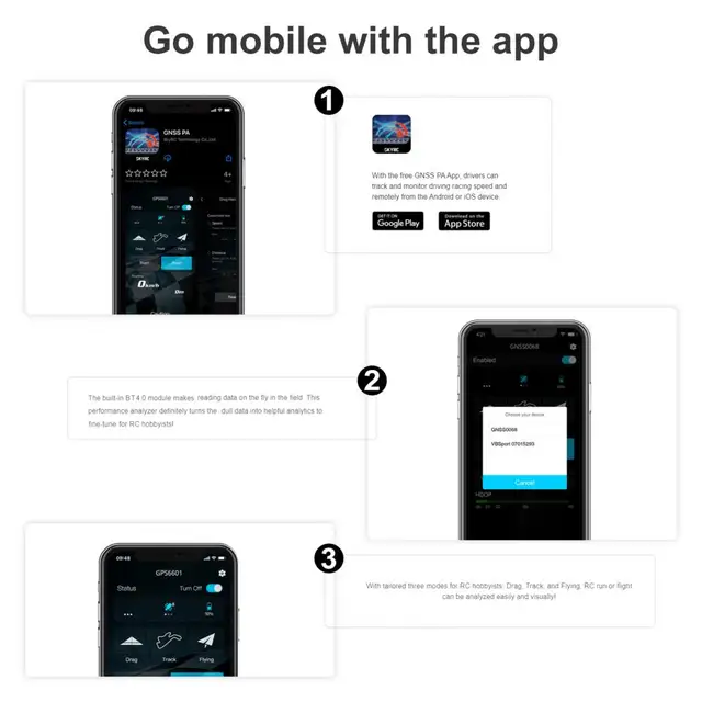 Useful Speedometer Easy to Operate GNSS Performance Analyzer Accurate Wear-resistant GSM020 Speed Testing Performance Analyzer 1