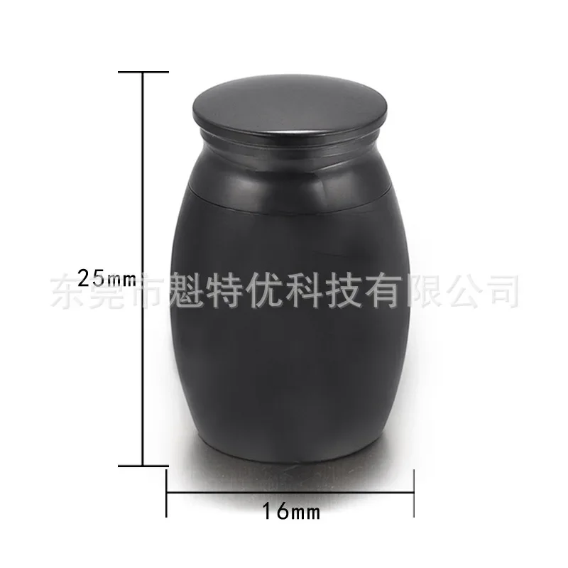 Engravable Mini Cremation Urns For Pet Cat Dog / Human Ashes Casket Funeral Loss of Love Stainless Steel Cremation Urn Jar