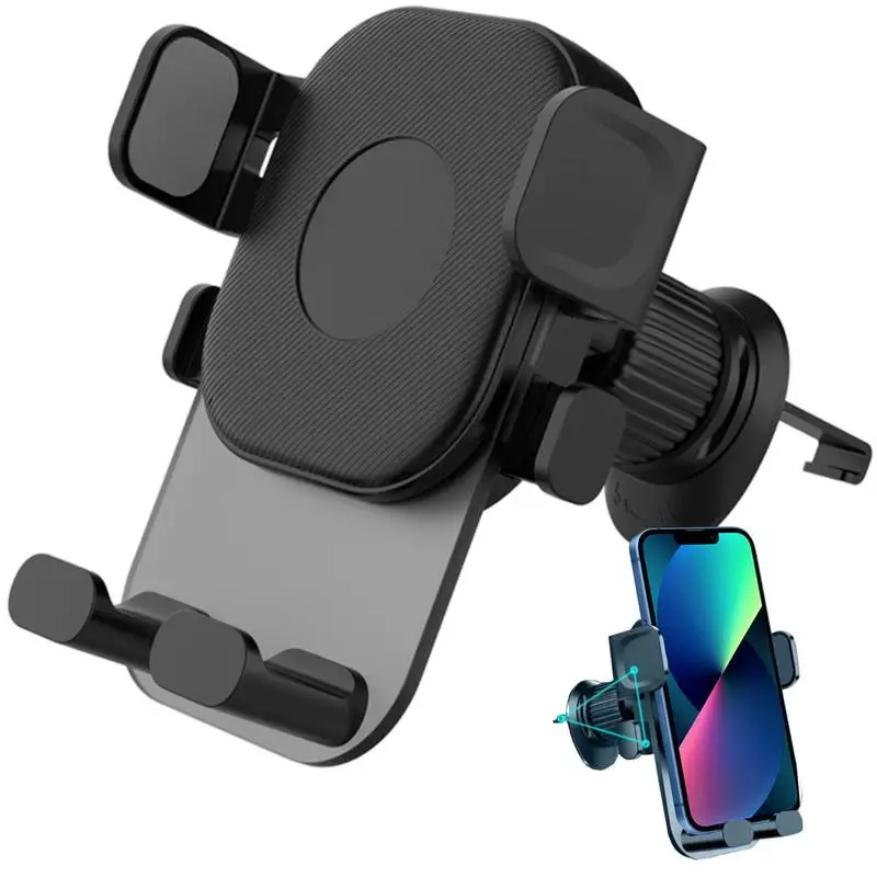 

Car Mobile Phone Holder Gravity Sensor Air Outlet Vent Phone Mount 4-7Inch 360-Degree Rotating Non-Slip Car Mobile Phone Bracket