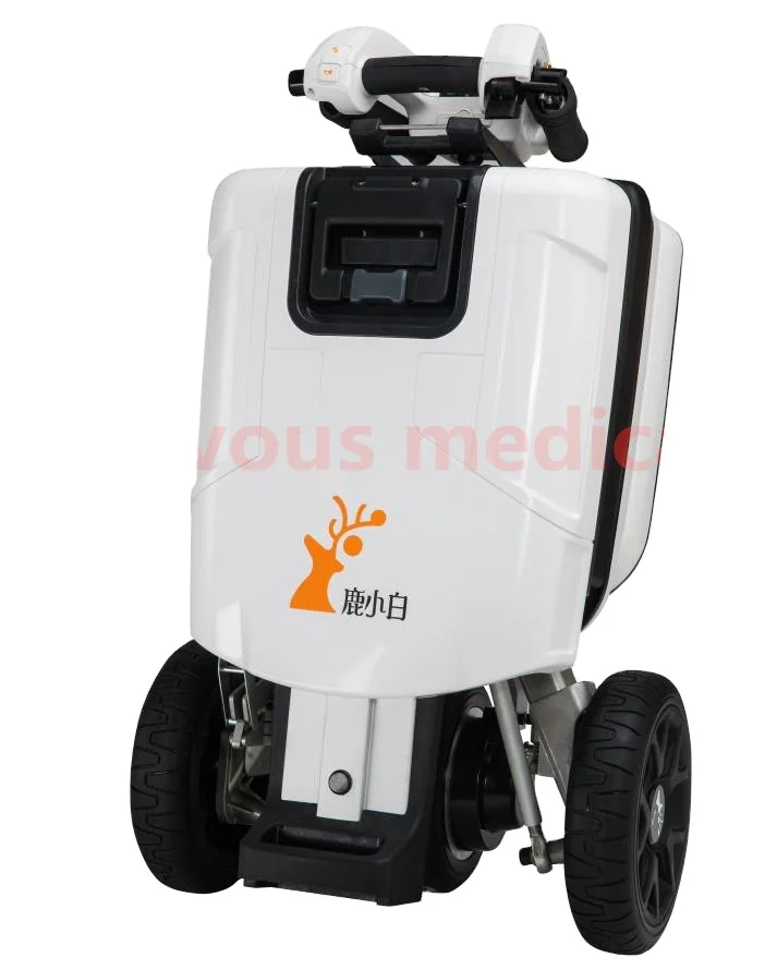 

Small Electric Mobility Scooter Luggage Folding Adult Disabled Tricycle Lithium Battery Portable Scooter For The Elderly