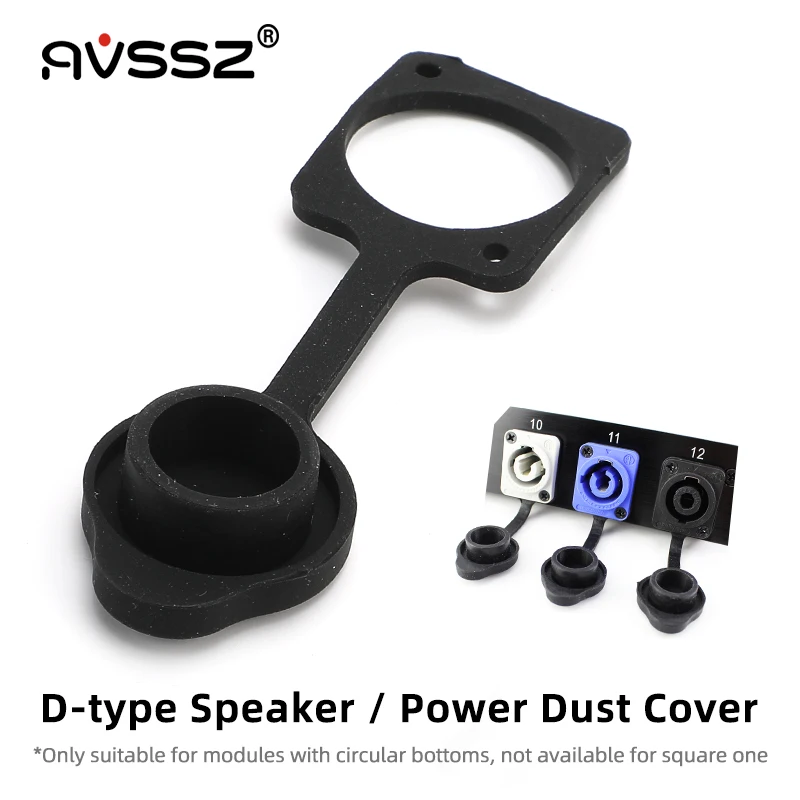 2-Pack XLR Balanced Caps - Noise Reducing Dust Covers For Microphone & Audio Equipment