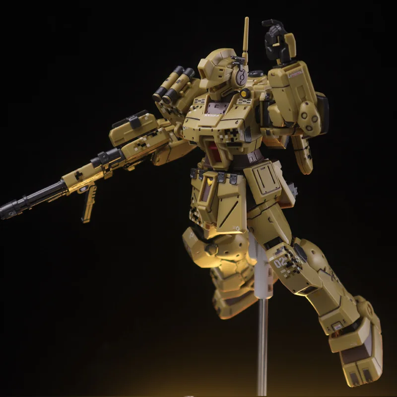 Spartan RGM-79 PB Limit HG 1/144 Desert Color Assemble The Model